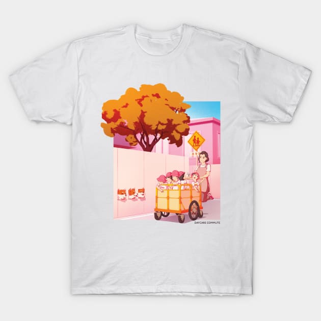 Daycare Commute T-Shirt by jiun.design